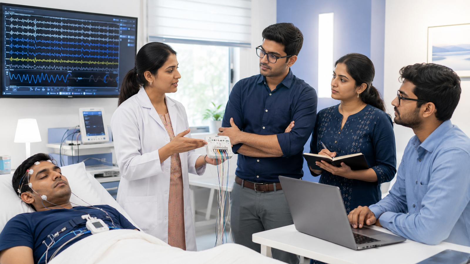 Offline sleep medicine training at Nithra Institute of Sleep Sciences